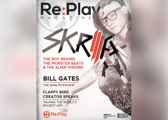 Skrillex Magazine Cover