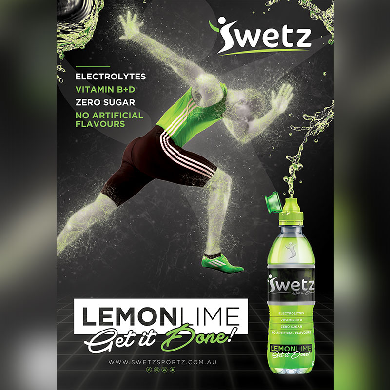 Swetz Sports Drink Poster