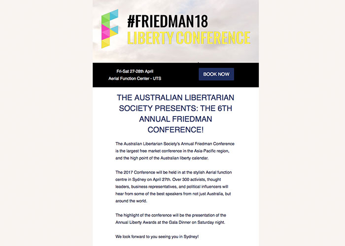 Friedman Conference EDM